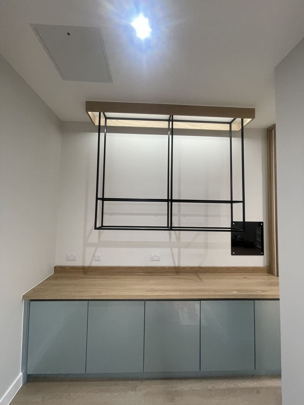 Retail store fit-out with bespoke display units
